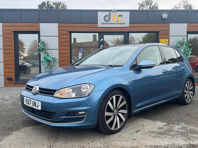 Blue Used 2017 VW Golf VII GT Hatchback | £9,995 (Fair price) - Image 1/4