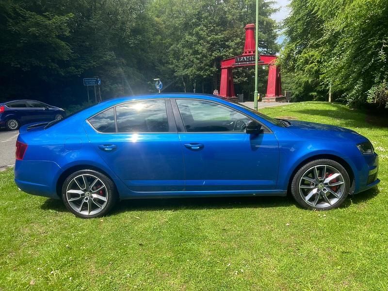 Used Skoda Octavia vRS 2014 Blue Hatchback