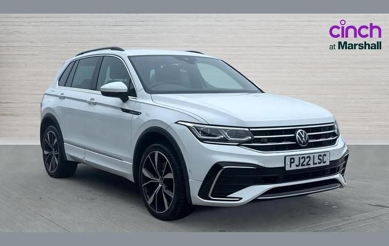Used VW Tiguan R-line 245 HP (180 kW) 2022 White SUV
