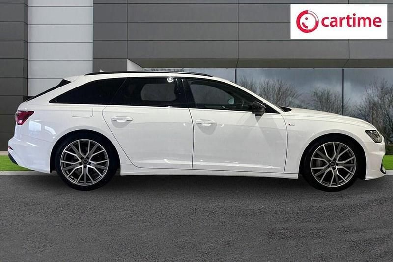 Used Audi A6 Black Edition 245 HP (180 kW) 2020 White Estate