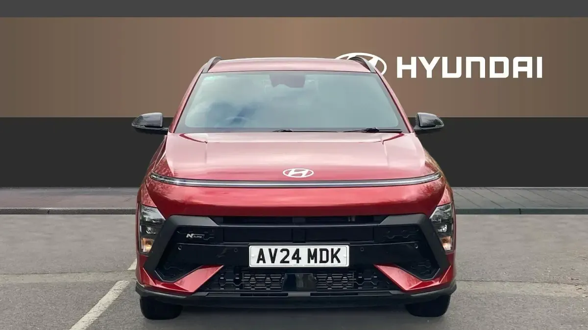 Second-hand Hyundai Kona N Line 120 CP (88 kW) 2024 Roșu SUV