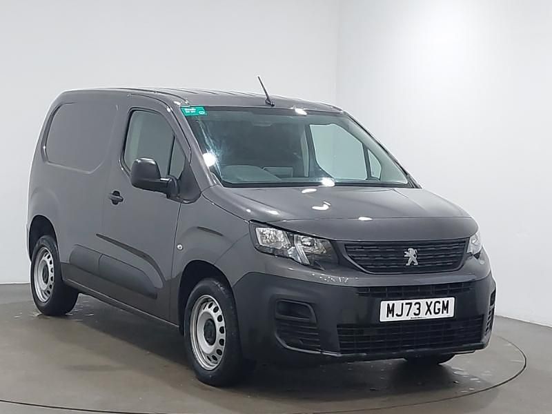 Grey Used 2023 Peugeot Partner Premium Van | £12,498 (Fair price) - Image 1/4