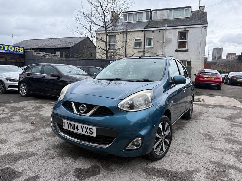 Used Nissan Micra Tekna 80 HP (58 kW) 2014 Blue Hatchback