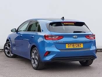 Used Kia Ceed First Edition 138 HP (101 kW) 2018 Blue Hatchback