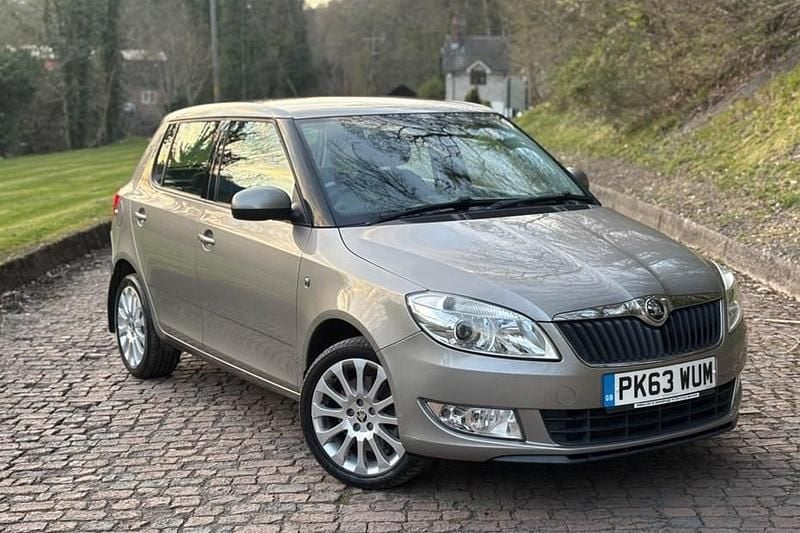 Beige Used 2013 Skoda Fabia Elegance Hatchback | £5,450 (Fair price) - Image 1/1