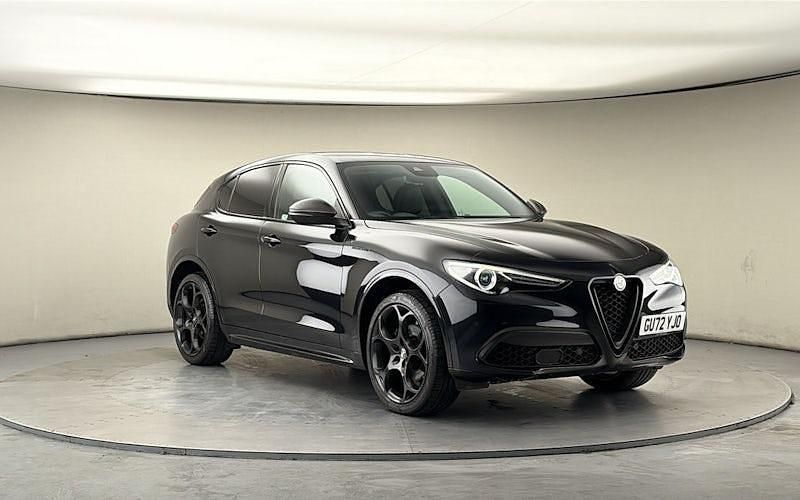 Used Alfa Romeo Stelvio Estrema 280 HP (205 kW) 2022 Vulcano black SUV