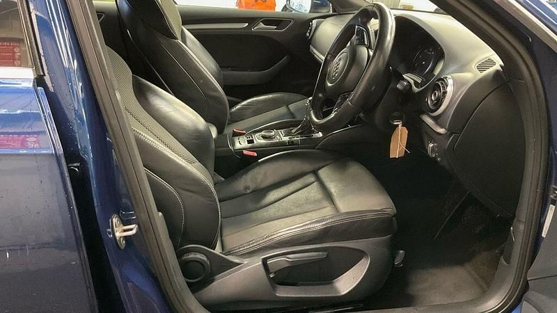 Used Audi A3 S-Line 2014 Blue Hatchback