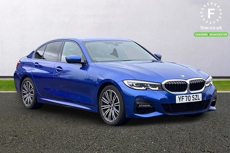 Blue Used 2020 BMW 318 M Sport Sedan | £19,799 (Fair price) - Image 1/4