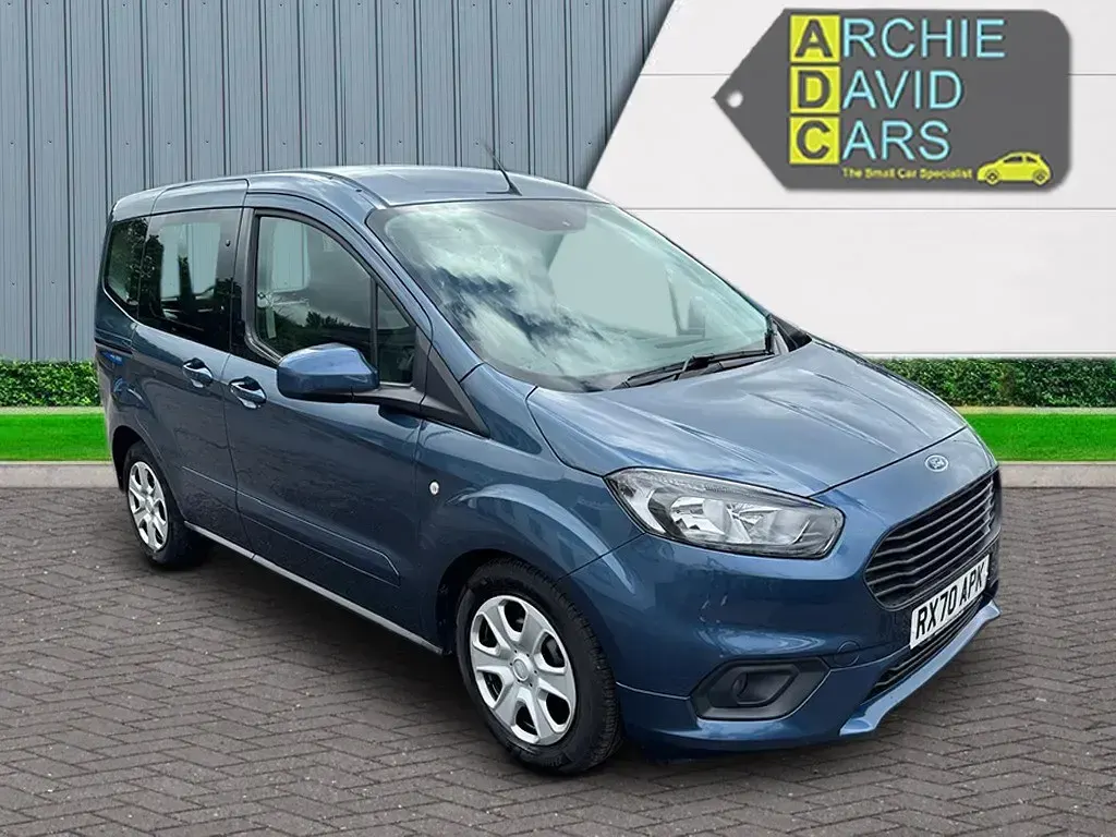 Used Ford Tourneo Courier Zetec 2020 Blue MPV