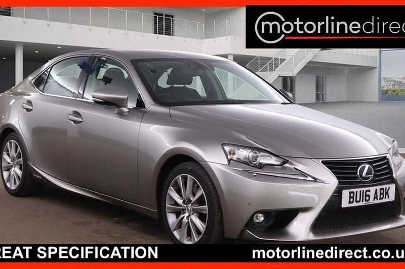 Silver Used 2016 Lexus IS300h Sedan | £14,990 (Fair price) - Image 1/1