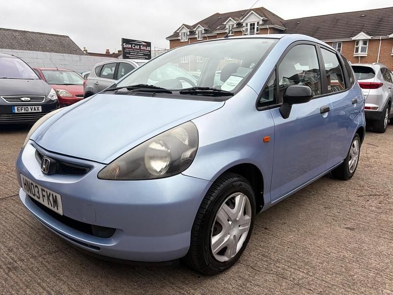 Begagnad Honda Jazz S 83 HK (61 kW) 2003 Blå Halvkombi