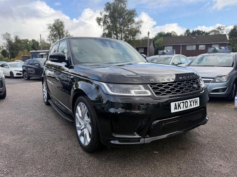 Black Used 2021 Land Rover Range Rover Sport HSE Dynamic SUV | £26,995 (Good price) - Image 1/4