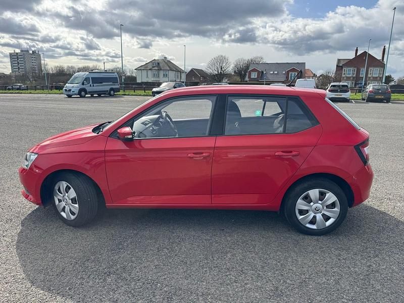 Used Skoda Fabia 2015 Red Hatchback