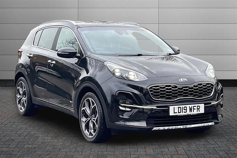 Used Kia Sportage GT-Line 174 HP (127 kW) 2019 Phantom black SUV