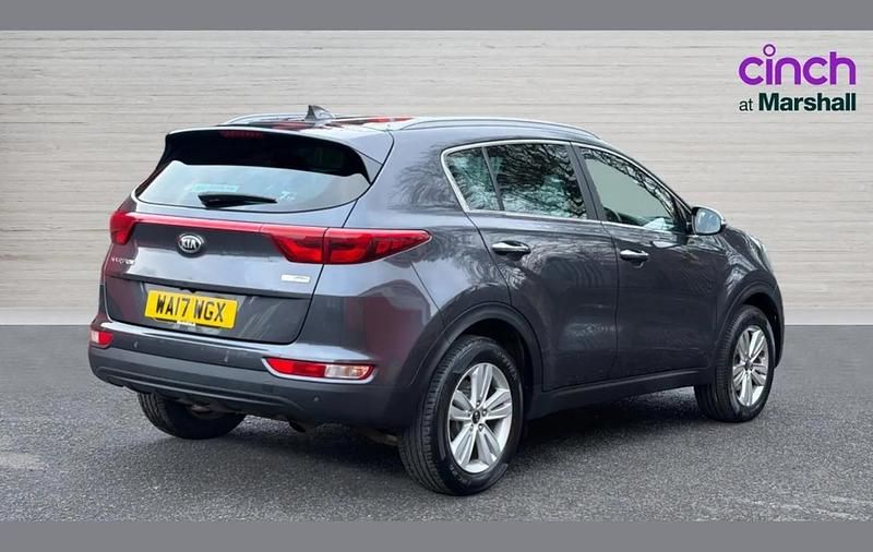 Used Kia Sportage 129 HP (94 kW) 2017 Silver SUV