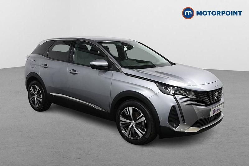 Grey Used 2021 Peugeot 3008 Allure SUV | £15,949 (Fair price) - Image 1/4