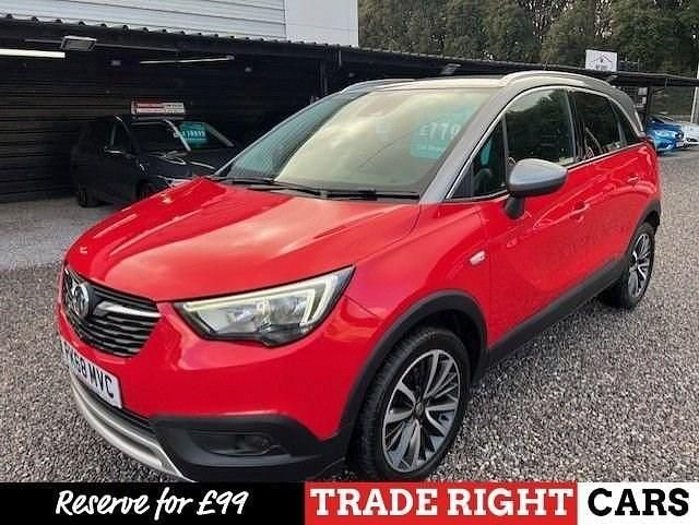 Used Vauxhall Crossland X Elite 130 HP (95 kW) 2018 Red SUV