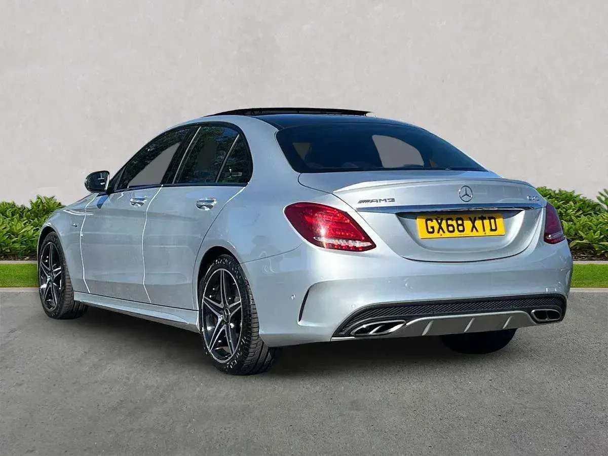 Used Mercedes C43 AMG Premium Plus 2018 Silver Sedan