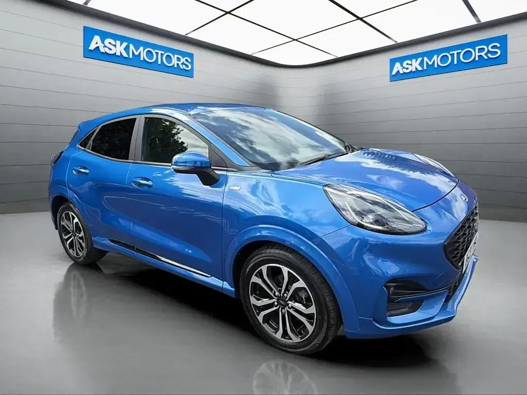 Used Ford Puma ST-Line 155 HP (114 kW) 2021 Blue SUV
