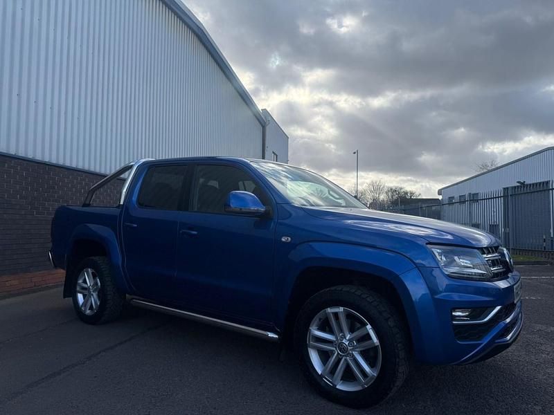 Used VW Amarok Highline 2019 Blue Pickup