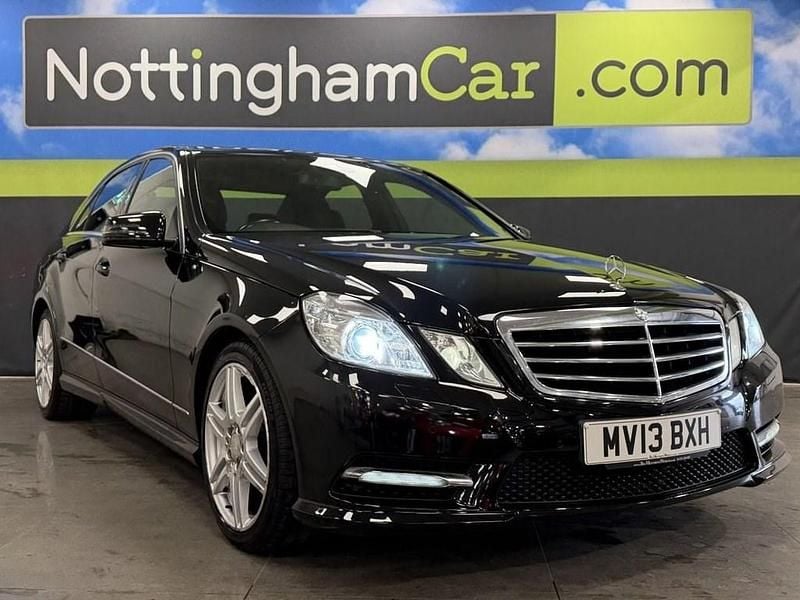 Used Mercedes E250 2013 Black Sedan