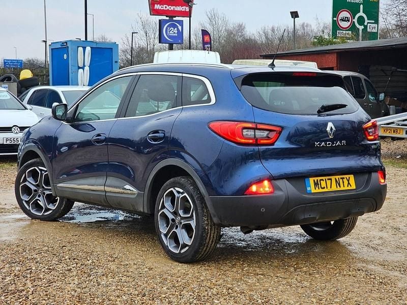 Used Renault Kadjar Dynamique 2017 Blue SUV