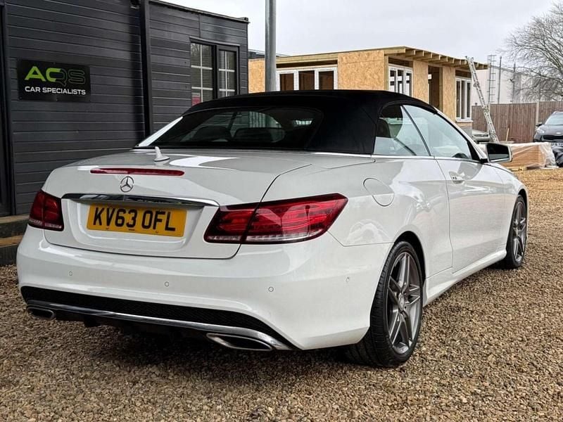 Used Mercedes E250 AMG 2014 White Cabriolet