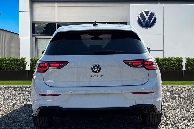 New VW Golf VIII Black Edition 2026 White Hatchback