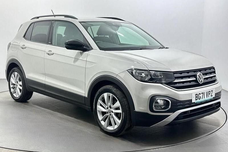 Used VW T-Cross Active 110 HP (80 kW) 2021 Grey SUV