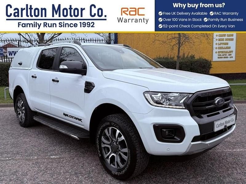 Used Ford Ranger Wildtrack 213 HP (156 kW) 2020 White Pickup