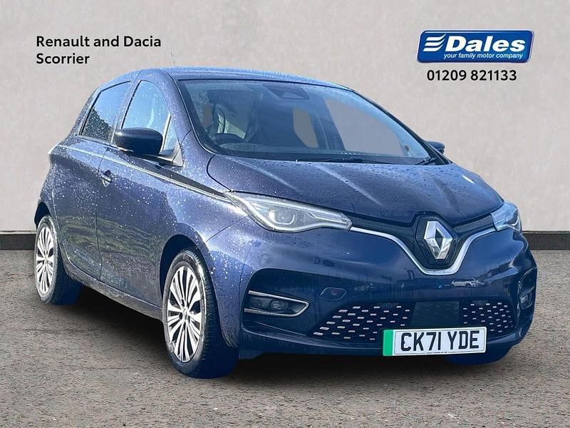 Blue Used 2021 Renault Zoe Riviera Hatchback | £12,250 (Expensive) - Image 1/1