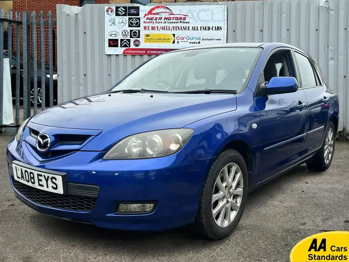 Used Mazda 3 Takara 103 HP (75 kW) 2008 Blue Hatchback