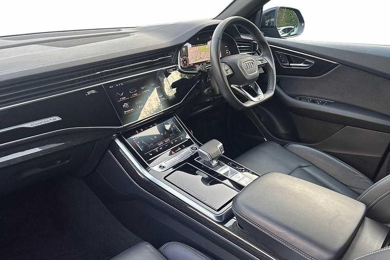 Used Audi Q8 Black Edition 2022 Blue SUV