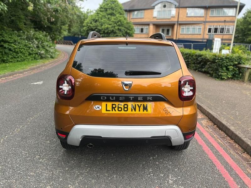Used Dacia Duster 115 HP (84 kW) 2018 Orange SUV