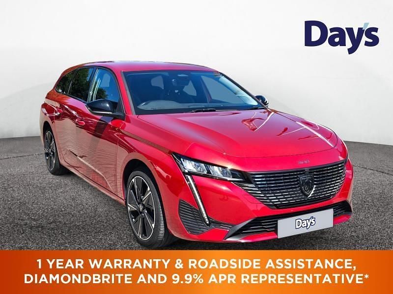 Red Used 2024 Peugeot e-308 Allure Hatchback | £22,500 (Fair price) - Image 1/4