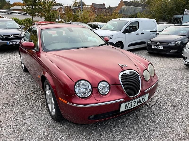 Red Used 2005 Jaguar S-Type SE Sedan | £1,995 (Fair price) - Image 1/4