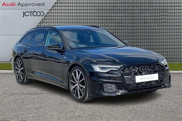 Used Audi A6 Black Edition 201 HP (147 kW) 2025 Black Estate