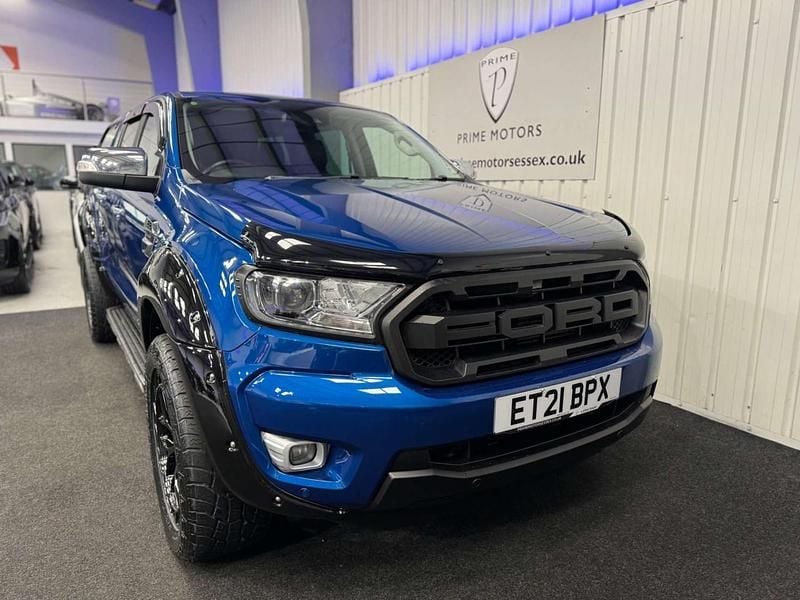 Used Ford Ranger Limited 2021 Blue Pickup