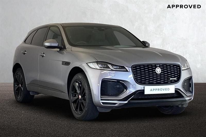 Eiger grey Used 2021 Jaguar F-Pace R-Dynamic SUV | £29,595 (Good price) - Image 1/4