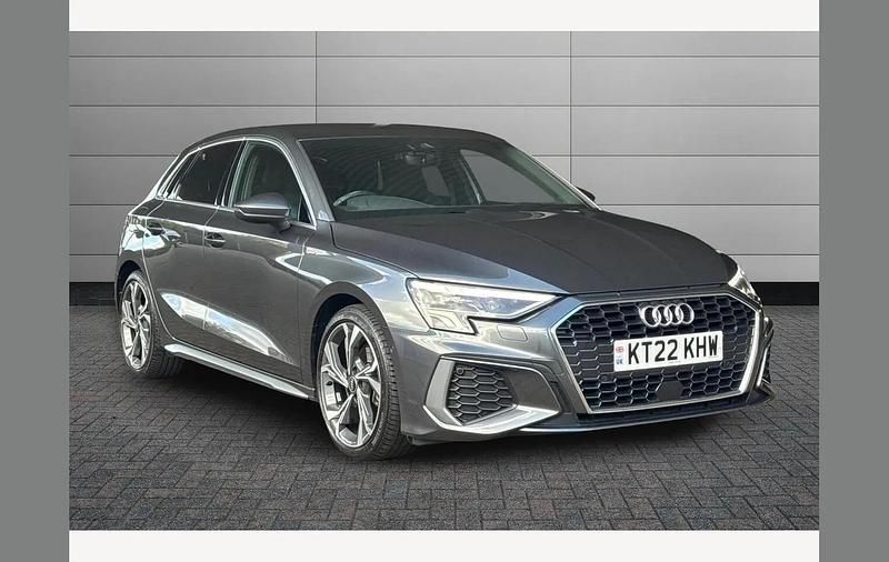 Used Audi A3 S-Line 150 HP (110 kW) 2022 Grey Sedan
