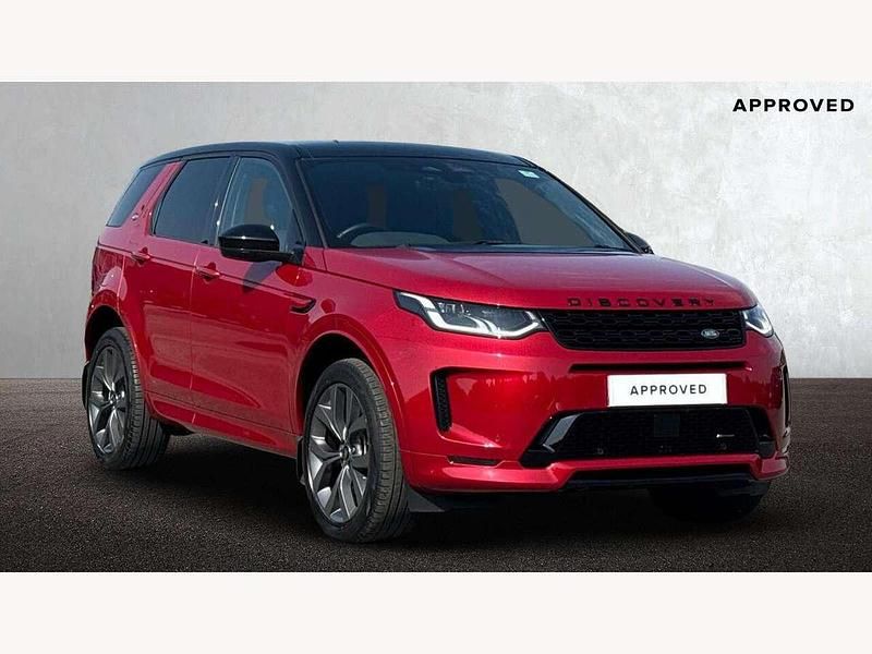 Red Used 2022 Land Rover Discovery Sport SE Dynamic SUV | £36,495 (Expensive) - Image 1/4