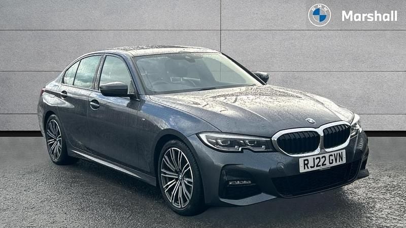 Grey Used 2022 BMW 318 M Sport | £25,322 (Fair price) - Image 1/4