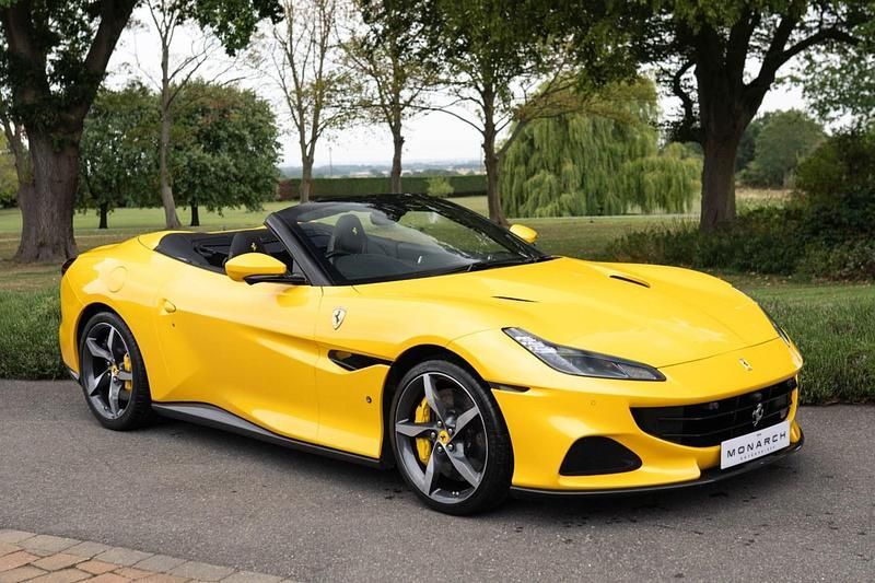 Yellow Used 2022 Ferrari Portofino Cabriolet | £154,990 - Image 1/4