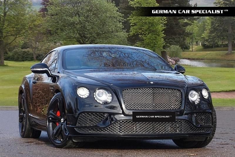 Used Bentley Continental GT 635 HP (467 kW) 2017 Onyx black Coupe