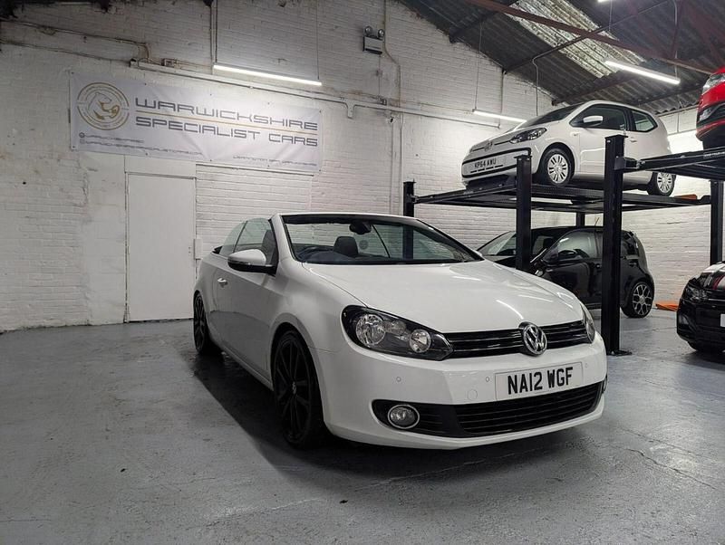 Used VW Golf Cabriolet GT 140 HP (102 kW) 2012 White Cabriolet