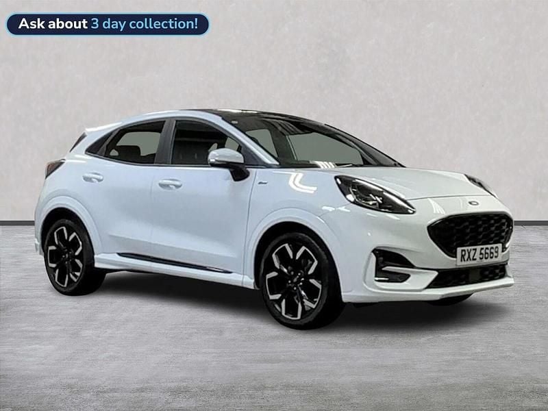 White Used 2022 Ford Puma ST-Line X Hatchback | £16,490 (Good price) - Image 1/4