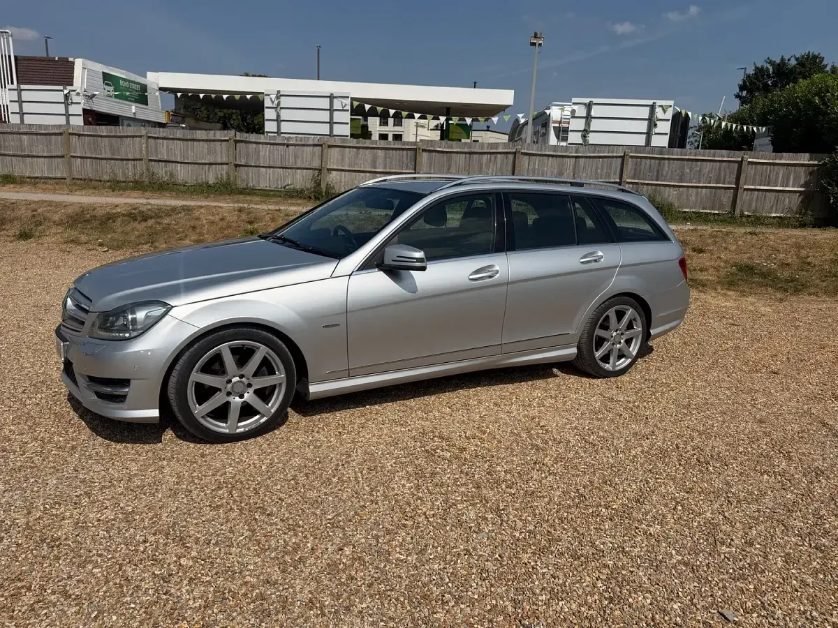 Used Mercedes C220 2012 Silver Estate
