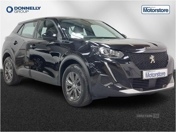 Black Used 2022 Peugeot 2008 Active Premium SUV | £12,495 (Fair price) - Image 1/4