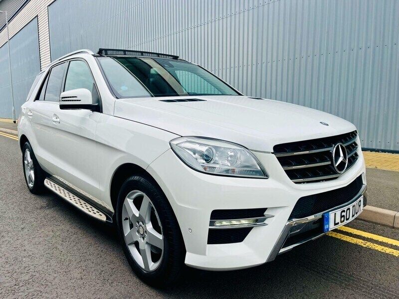 White Used 2014 Mercedes ML250 AMG SUV | £10,450 (Fair price) - Image 1/4