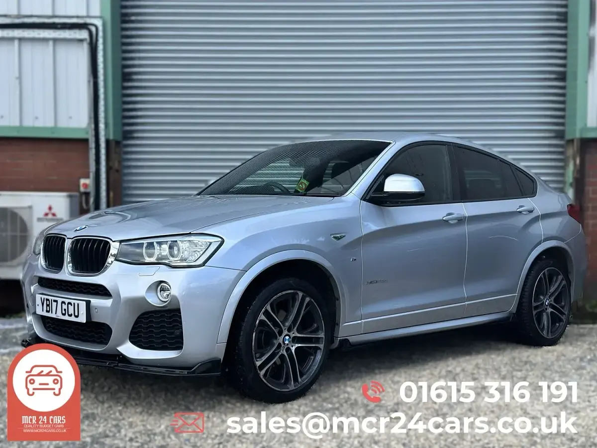 Used BMW X4 M Sport 190 HP (139 kW) 2017 Silver SUV